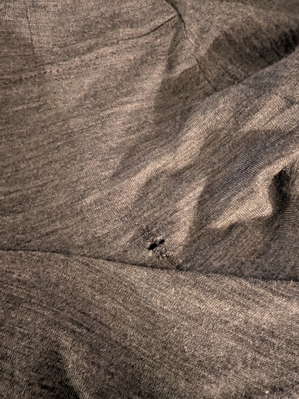 Ibex Women's Gray 100% Wool Sweater - Picture 6 of 8